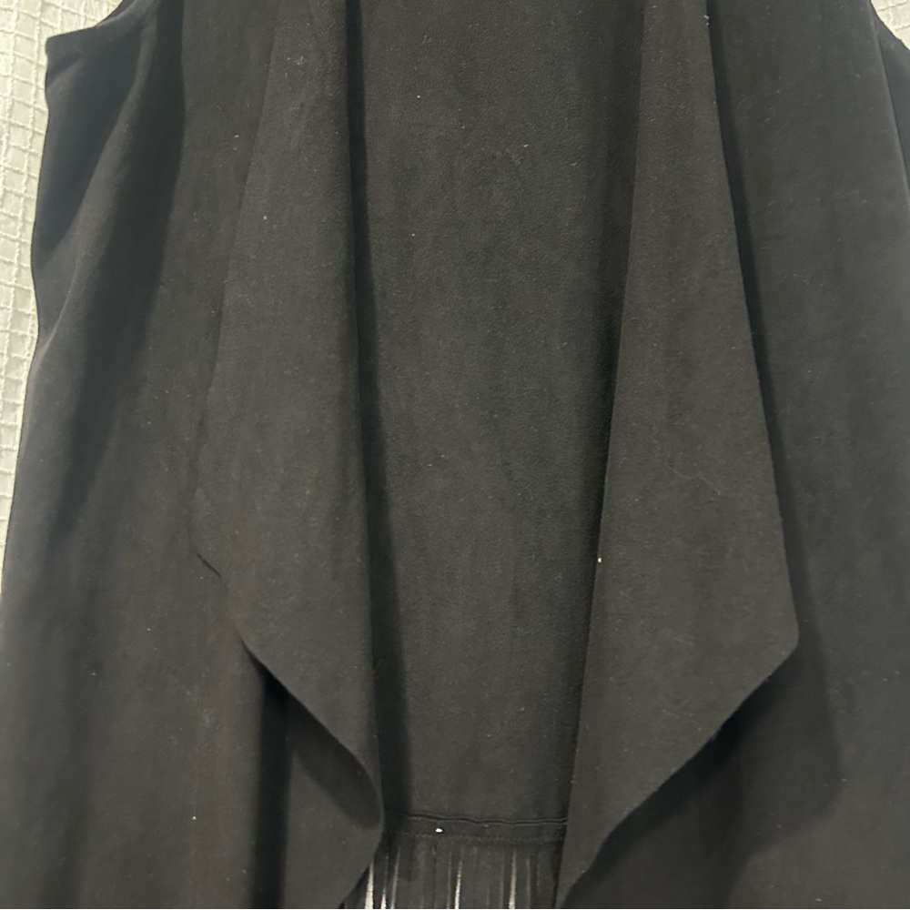 Dynamite Black Vest with Fringe - Picture 6 of 6